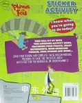 Disney Phineas and Ferb Summer Sticker Activity