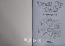 Dressing Up Dolls Colouring Book