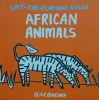 Lift-the-flap and Color African Animals