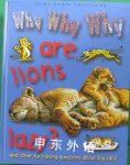 Why Why Why are lions lazy Belinda Gallagher