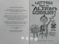 Letters from an Alien Schoolboy