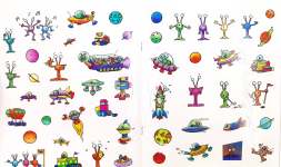 Aliens Sticker and Activity Book