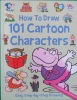 How to draw 101 Cartoon Characters