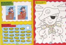 Pirates Press Out and Make: Sticker Activity