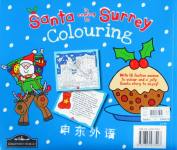 Santa Is Coming to Surrey Colouring 