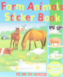 Farm Animals sticker Book(Contains 50 rcusable stickers) brimax books