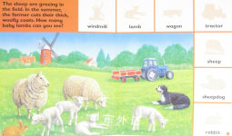 Farm Animals sticker Book(Contains 50 rcusable stickers)