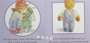 Little Brown Bear Getting Dressed