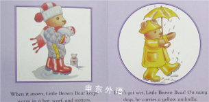 Little Brown Bear Getting Dressed
