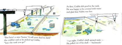 Crabby Swims Free