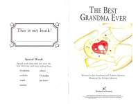 The Best Grandma Ever Hooked on Phonics Book 23