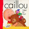 Caillou tidies his toys